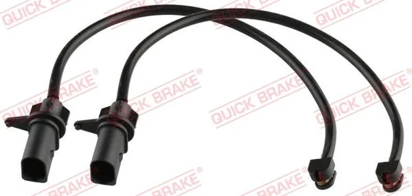 Warning Contact, brake pad wear